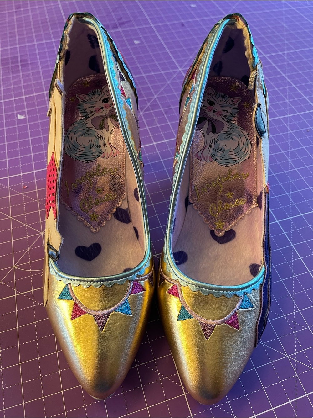 NWOB Irregular Choice Circus Heels size 38 - Picture 3 of 5